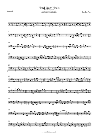 Tears For Fears  score for Cello