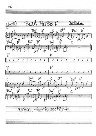 The Real Book of Jazz  score for Clarinet (Bb)