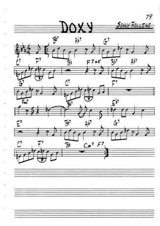 The Real Book of Jazz  score for Clarinet (C)