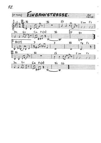 The Real Book of Jazz  score for Clarinet (C)