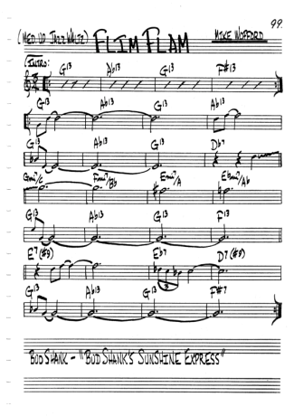 The Real Book of Jazz  score for Clarinet (C)