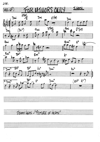 The Real Book of Jazz  score for Clarinet (Bb)