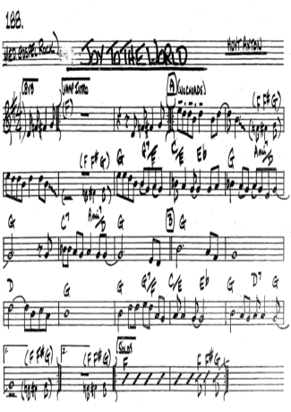 The Real Book of Jazz  score for Trumpet