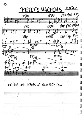 The Real Book of Jazz  score for Clarinet (Bb)