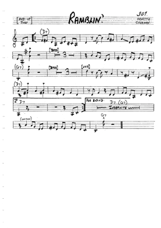 The Real Book of Jazz  score for Clarinet (C)