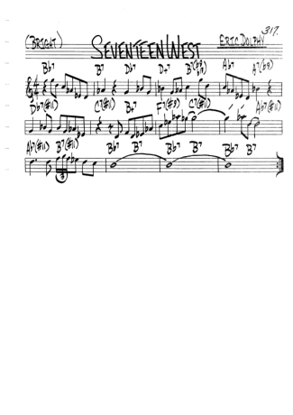 The Real Book of Jazz  score for Clarinet (C)