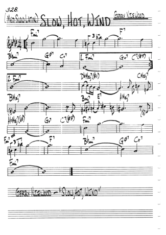 The Real Book of Jazz  score for Clarinet (C)