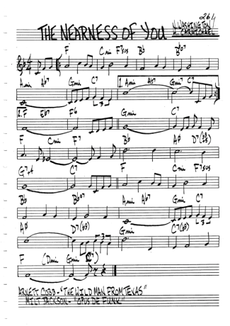 The Real Book of Jazz  score for Clarinet (C)