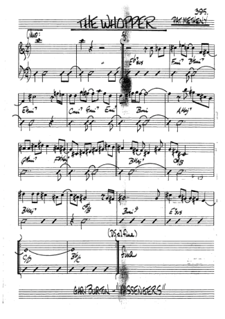 The Real Book of Jazz  score for Clarinet (Bb)