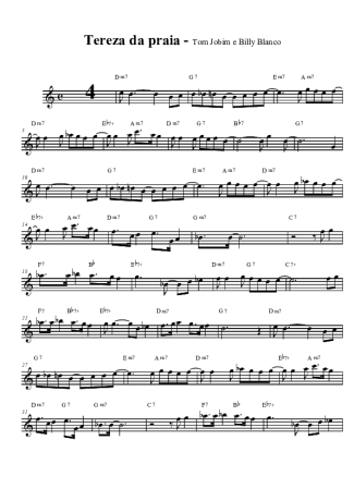 Tom Jobim  score for Tenor Saxophone Soprano (Bb)