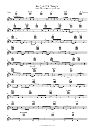 Toquinho  score for Acoustic Guitar