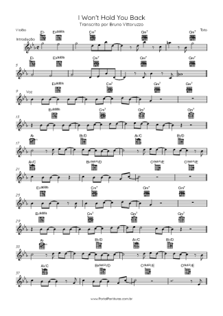 Toto  score for Acoustic Guitar