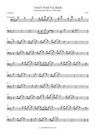 Toto  score for Cello