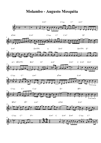 Vera Lúcia  score for Clarinet (Bb)