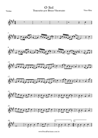 Vitor Kley  score for Violin