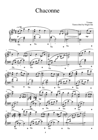 Yiruma  score for Piano