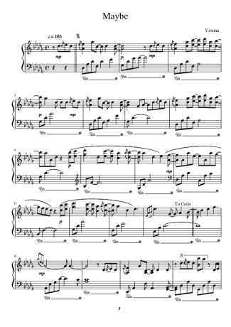 Yiruma  score for Piano