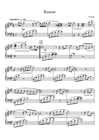 Yiruma  score for Piano