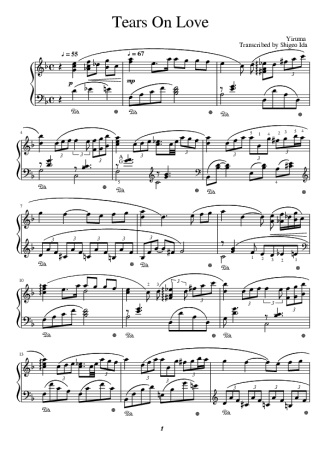 Yiruma  score for Piano