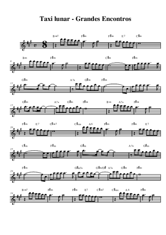 Zé Ramalho  score for Alto Saxophone