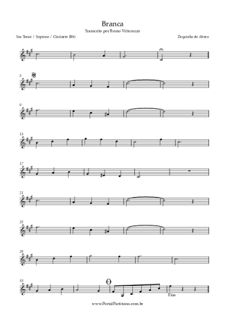 Zequinha de Abreu  score for Clarinet (Bb)