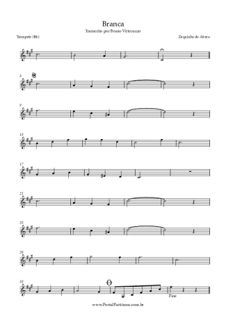 Zequinha de Abreu Branca score for Trumpet