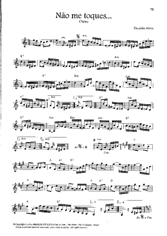 Zequinha de Abreu  score for Flute