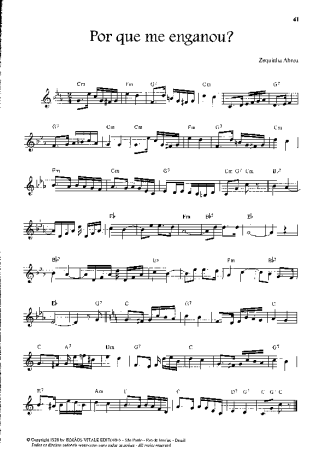 Zequinha de Abreu  score for Flute